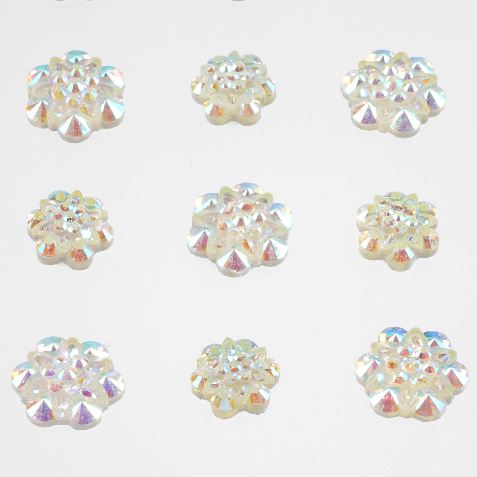 Clear Iridescent Floret Bling Stickers By Recollections™